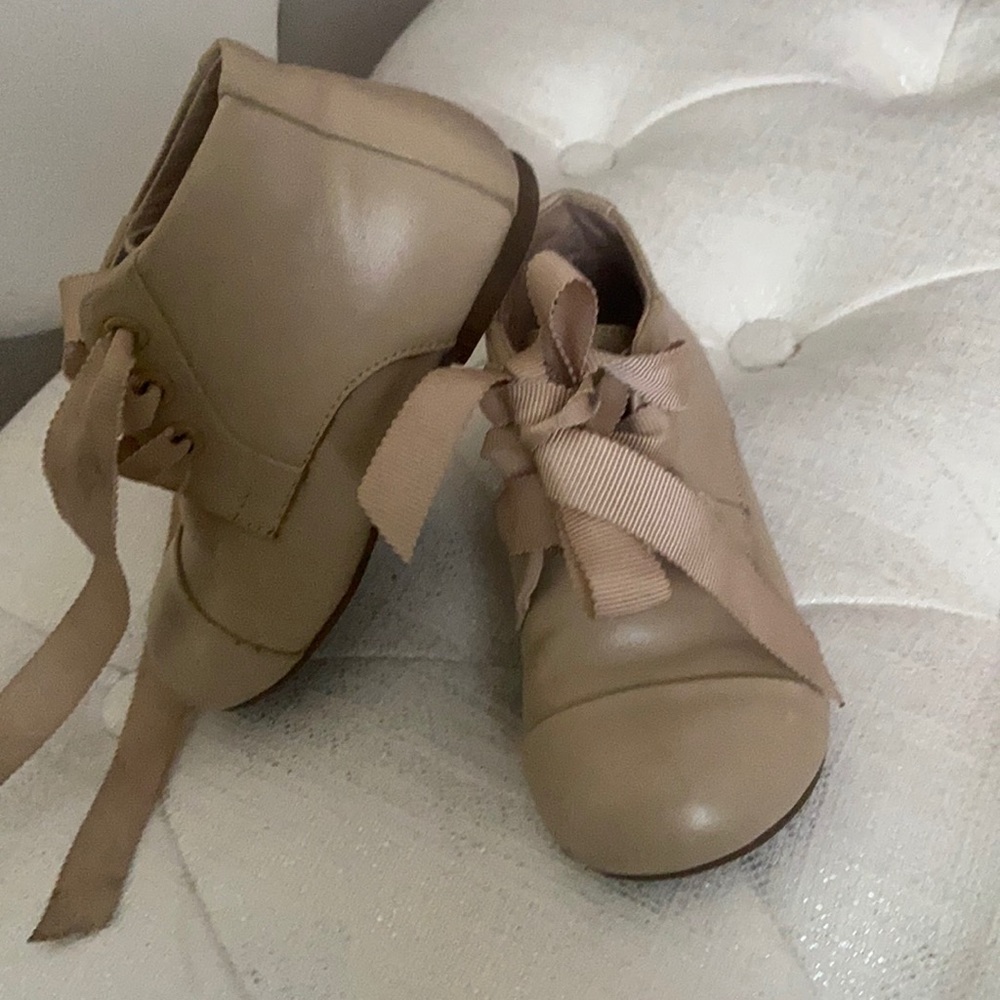 Beige Boots